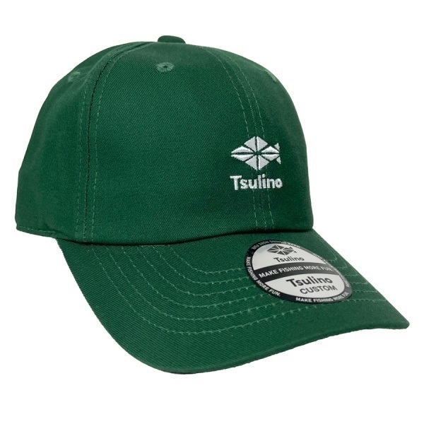 ウォッシュドローキャップ(ダークグリーン)